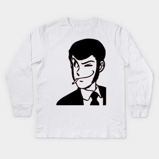 Lupin the Third Kids Long Sleeve T-Shirt